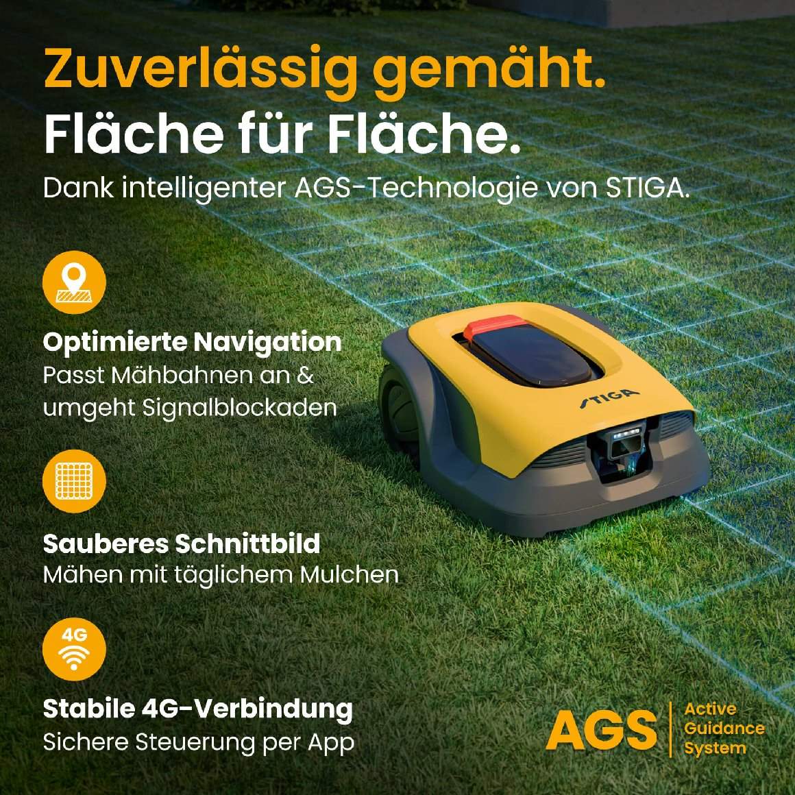 Stiga kabelloser Mähroboter A 8v - mit kostenloser Abdeckung - Image 10