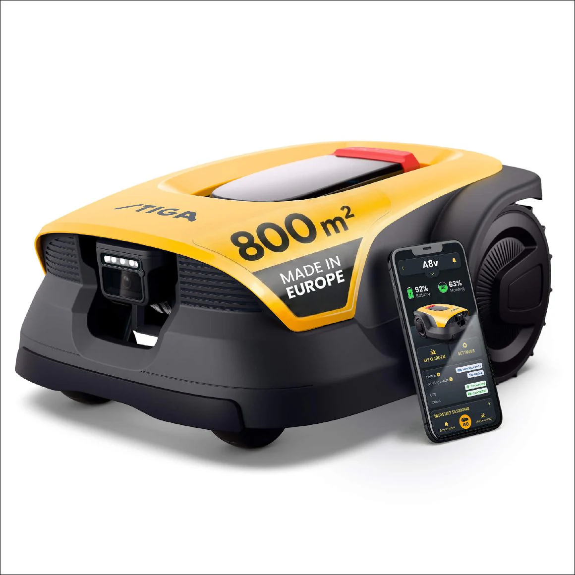 Stiga kabelloser Mähroboter A 8v - mit kostenloser Abdeckung - Image 2