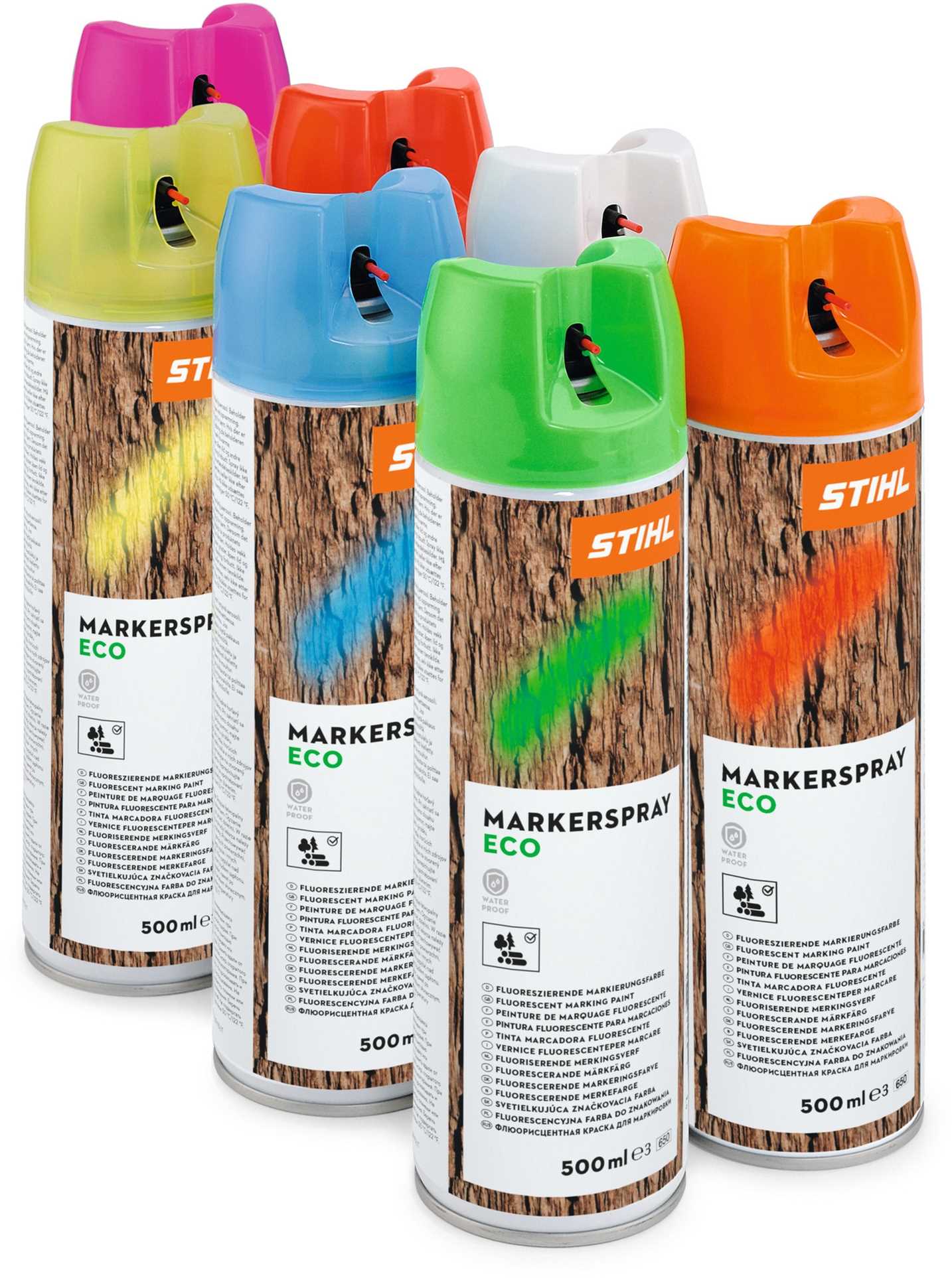 STIHL Markerspray Eco 500 ml, grün - Image 3